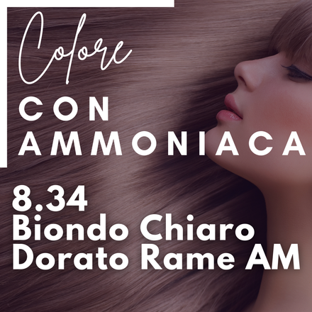 8.34 Biondo Chiaro Dorato Rame AM