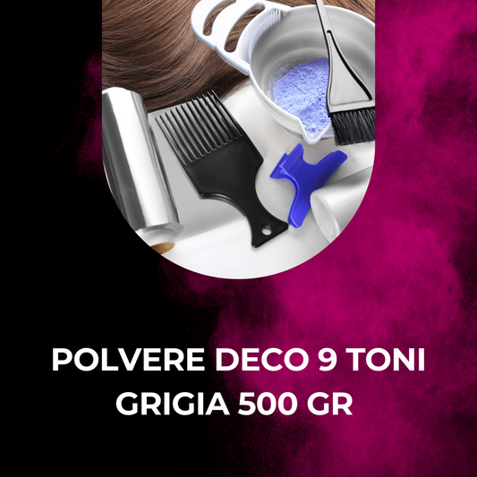 POLVERE DECO 9 TONI GRIGIA 500 GR