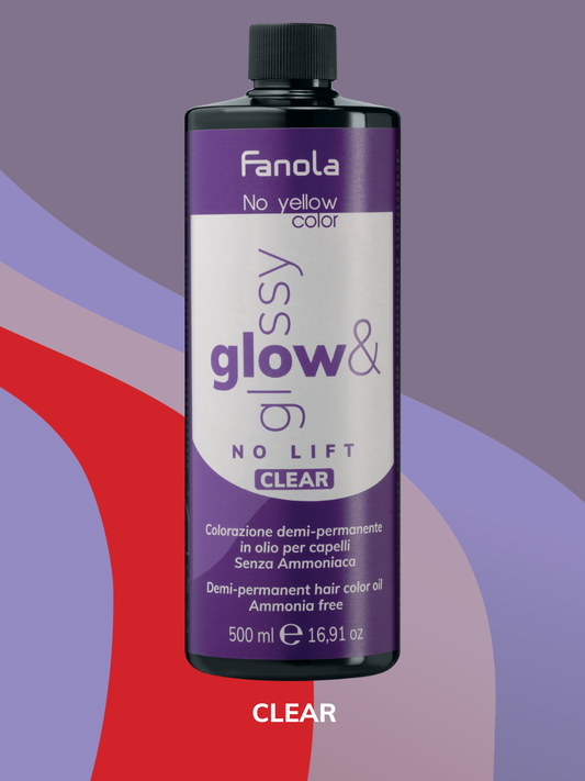OIL TONER GLOW & GLOSSY 500 ML - CLEAR