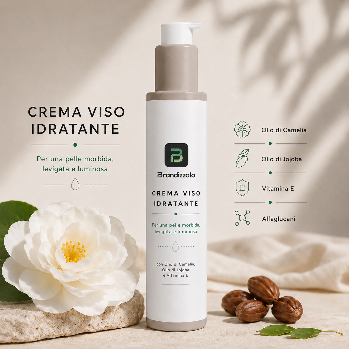 Crema Viso Idratante Brandizzalo
