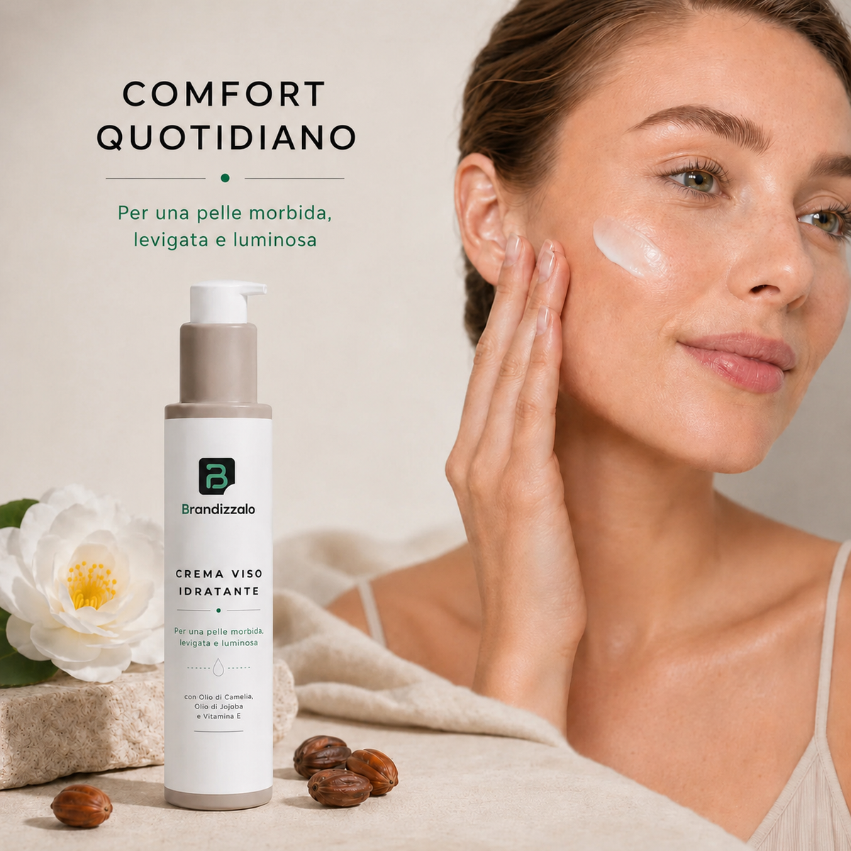 Crema Viso Idratante Brandizzalo - lifestyle